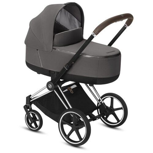 Коляска 2в1 Cybex Priam IV Soho Grey, шасси Matt/Black