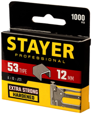 Скобы STAYER PROFESSIONAL 3159-12_z02 тип 53 для степлера, 12 мм