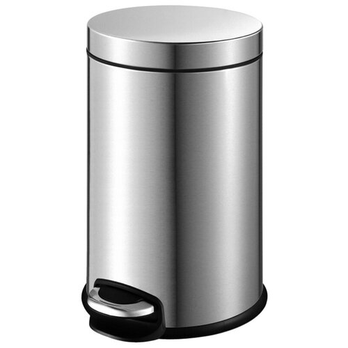 Ведро для мусора WeltWasser Erfie BL 5L педальное 10000000896 Черное