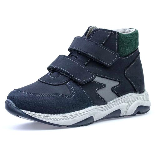 фото Кроссовки котофей размер 32, синий/зеленый