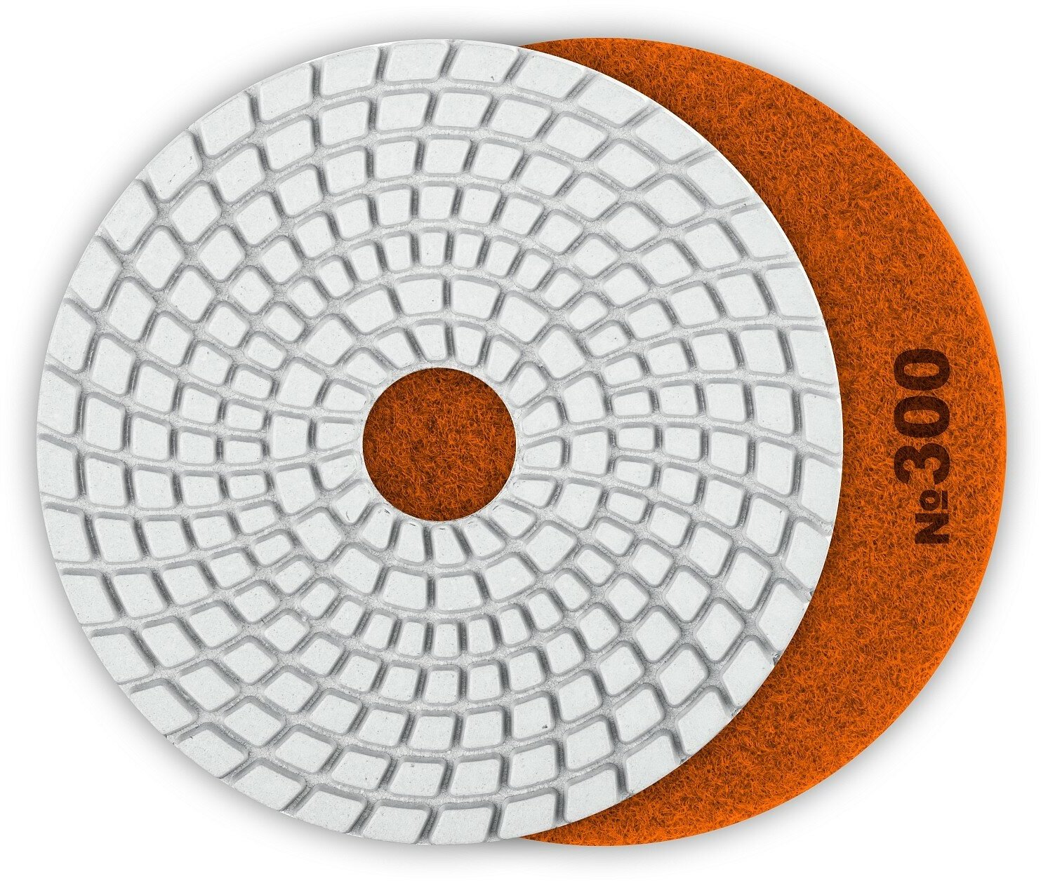 ЗУБР 100мм №300 алмазный гибкий шлифовальный круг (Черепашка) для мокрого шлифования (29866-300)