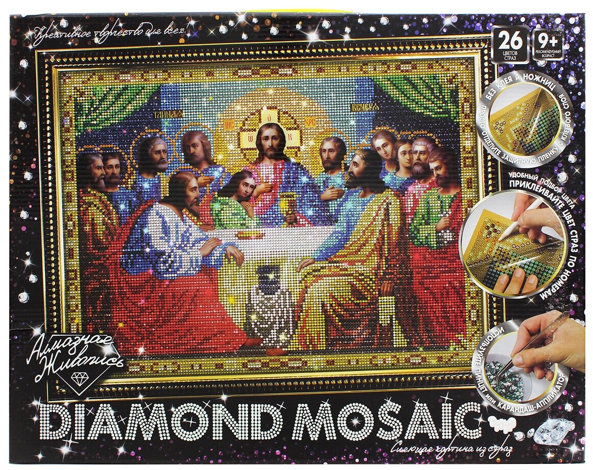 Набор для творчества Для создания мозаики DIAMOND MOSAIC /АльянсТрест/