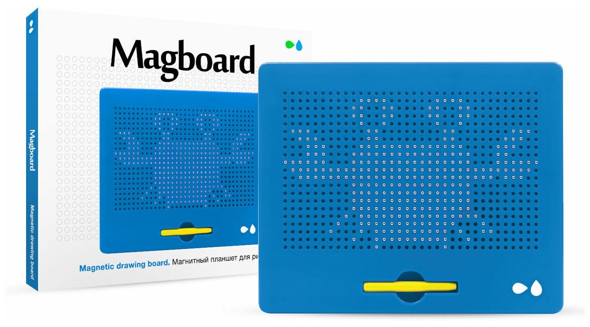 Планшет для рисования магнитами назад К истокам Magboard синий, MGBB