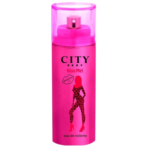 CITY Parfum туалетная вода Туалетная вода City Sexy Kiss me, 60 мл, 200 г женская парфюмерия city parfum туалетная вода женская city sexy kiss me