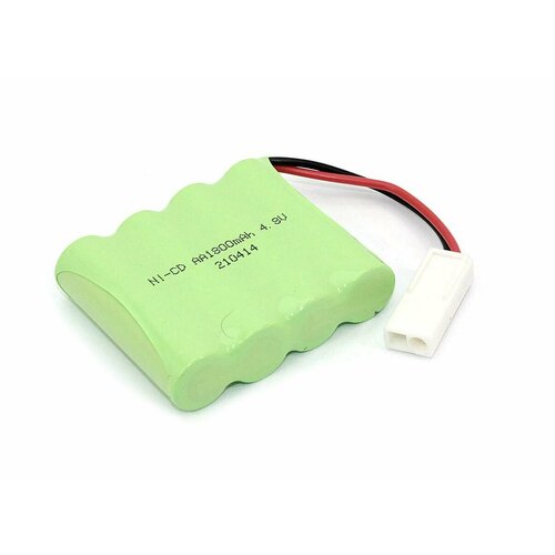 Аккумулятор Ni-Cd 4.8V 1800 mAh AA Flatpack разъем EL-2P аккумулятор robiton 1800мн4 5 sc ni мн 1 2 в 1800 мач набор комплект из 10 штук