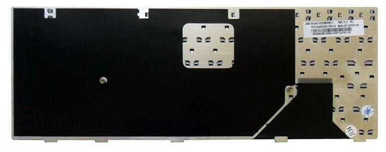 Клавиатура для ноутбука Asus N81VG русская серебристая