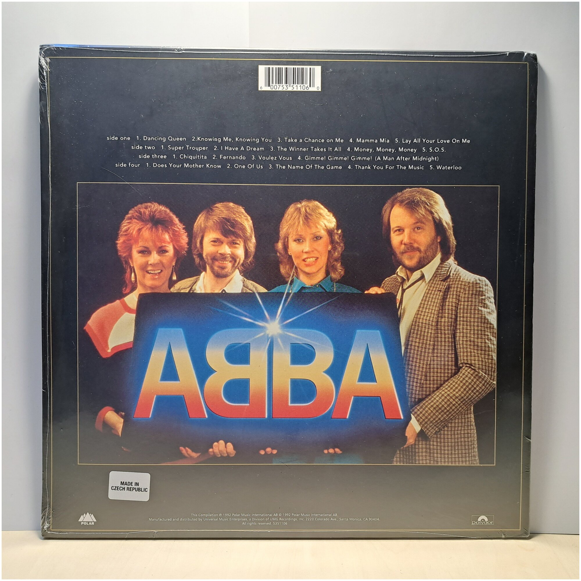 ABBA Gold: Greatest Hits (Limited Back to Black Vinyl) Виниловая пластинка Universal Music - фото №20