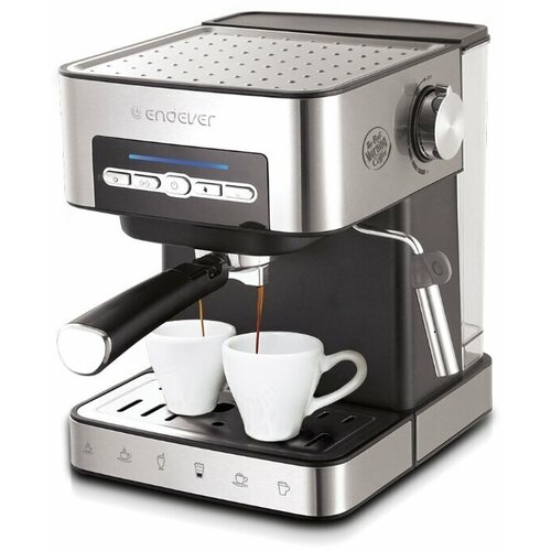Кофеварка рожковая Endever Costa-1075 серый 1032800₽