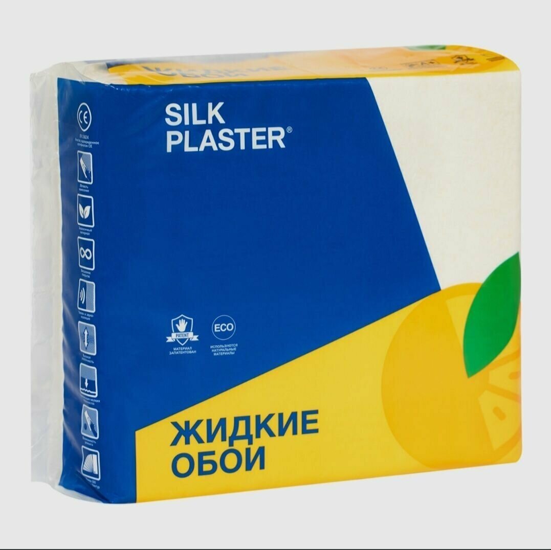 Жидкие обои SILK PLASTER модель Арт Дизайн ( Art Design) 214 Серо- бежевый, 0,9 кг. - фотография № 3