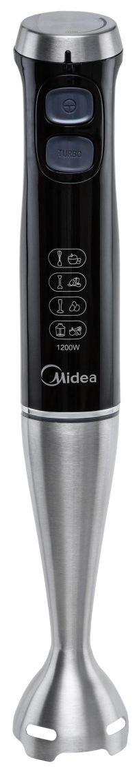 Блендер погружной Midea MC-BL503, 4 насадки, 1200 Вт, насадка для пюре, плавная регулировка скорости