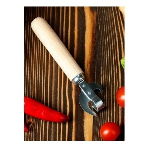 фото Нож консервный, с деревянной ручкой, 16 см, 5 шт. tas-prom