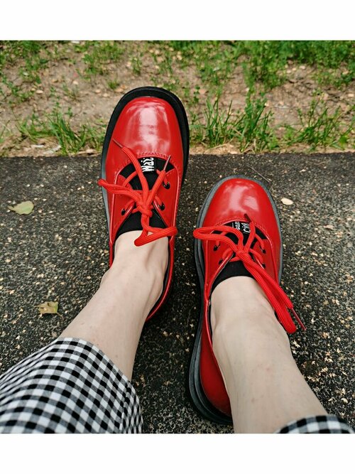 Ботинки Макс Жермон, размер 36, красный