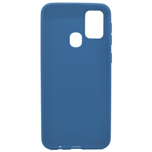 фото Чехол силиконовый для samsung galaxy m31 skiico / чехол для самсунг м31 противоударный синий