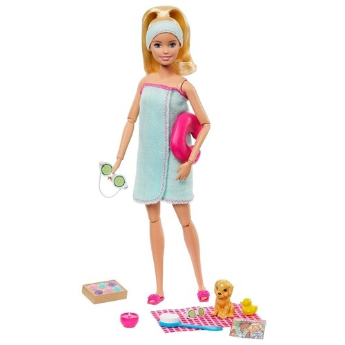 фото Игровой набор с куклой barbie релакс