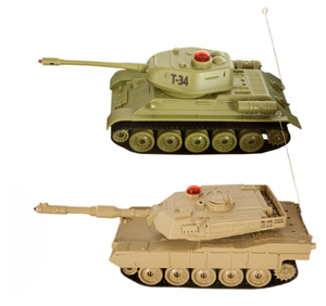 Пламенный мотор Танковый бой Т34 - Abrams M1A2 870236, 1:32, 22 см