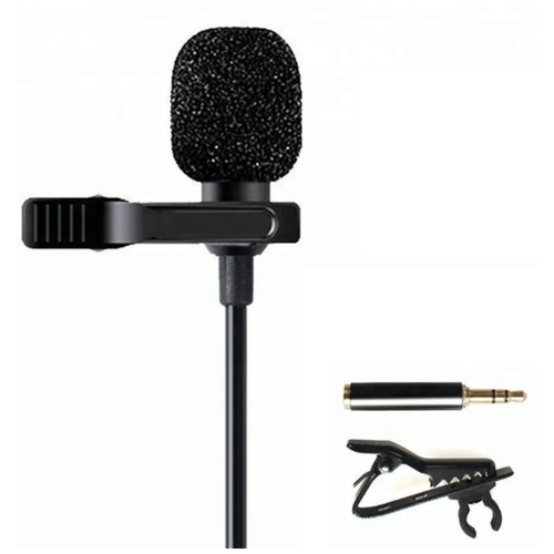 Микрофон петличный, петличный всенаправленный микрофон, микрофон на прищепке, микрофон для конференций, микрофон Maono