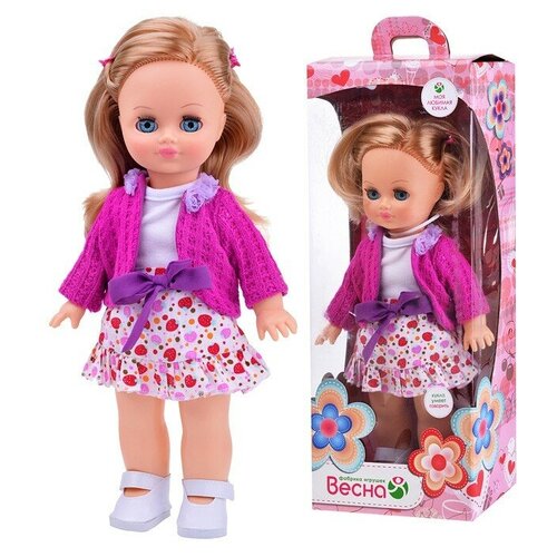 Интерактивная кукла Весна Элла 7, 35 см, В2956/о интерактивная кукла весна айгуль 35 см в399 о