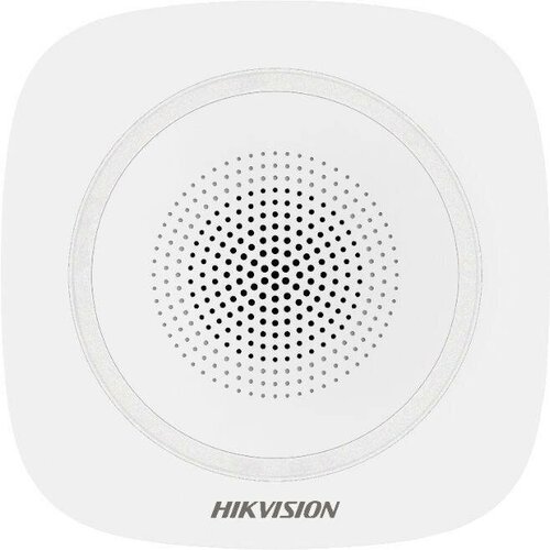 Сирена Hikvision DS-PS1-I-WE(Red Indicator) сирена hikvision ds ps1 i we blue indicator