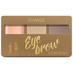 DIVAGE Eyebrow Styling Kit 3 in 1 - изображение