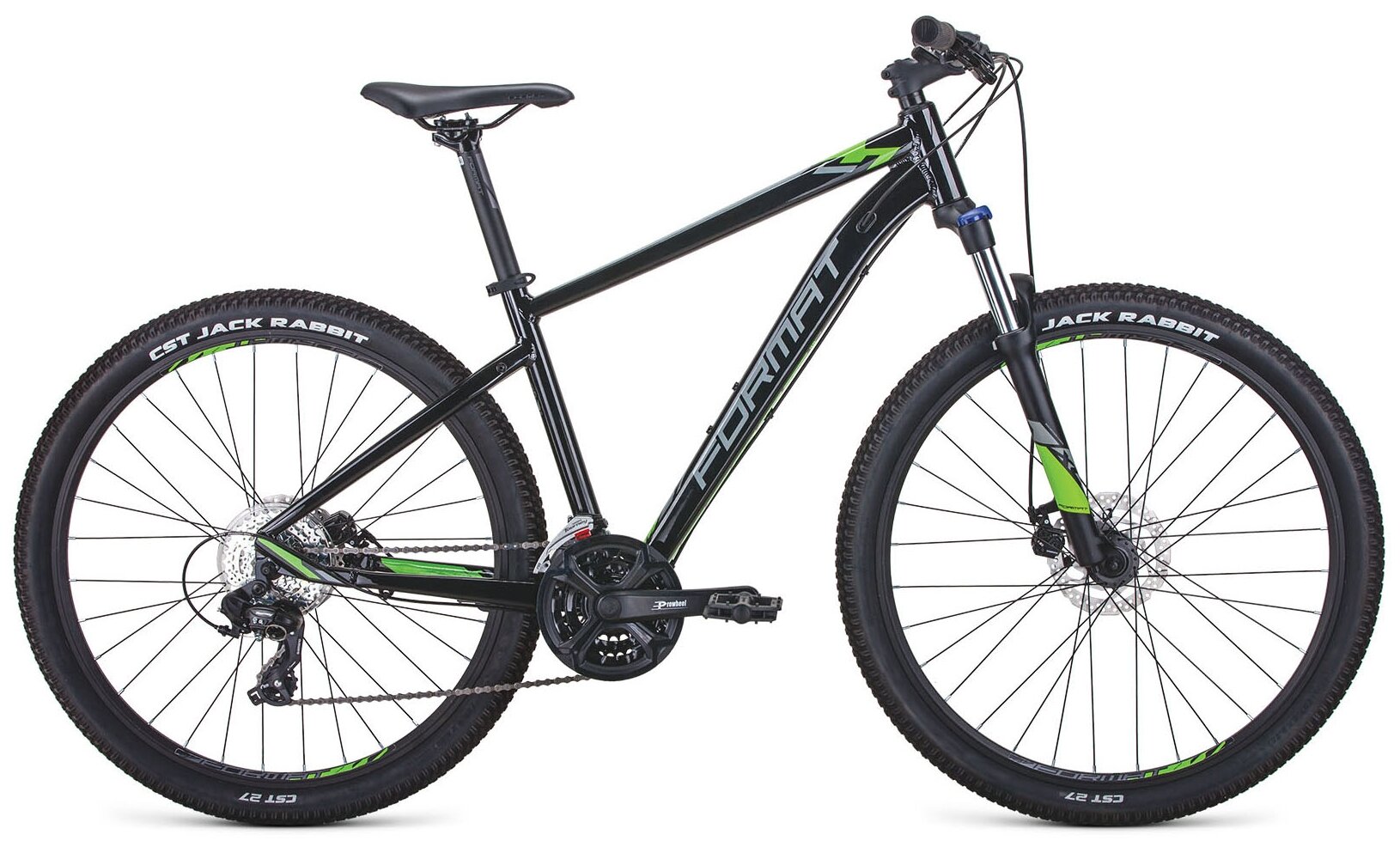 Горный (MTB) велосипед Format 1415 27.5 (2021) черный M (требует финальной сборки)