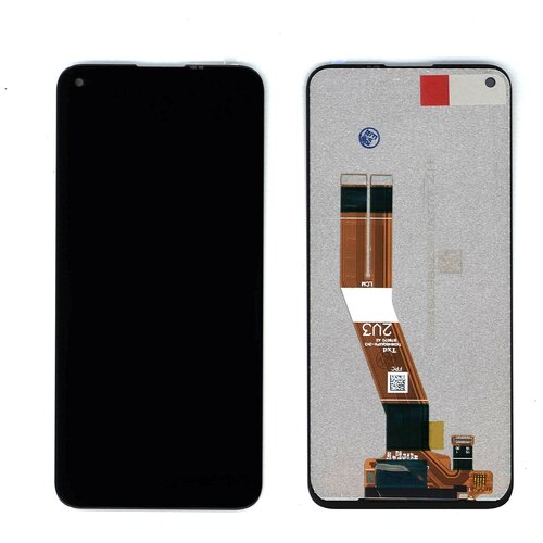 Дисплей для Samsung Galaxy A11 SM-A115F в сборе с тачскрином (TFT orig) черный fashion fruit text for case realme x2 x xt 5 6 pro q case black soft cover funda realme 5 6 pro x50 xt x2 c2 3 x x2 case cover