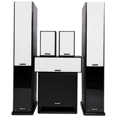 Комплект акустических систем MT Power 89509031 Elegance-2 Set-5.1 Black (White grills) комплект акустики mt power performance xl black set 5 1 white grills