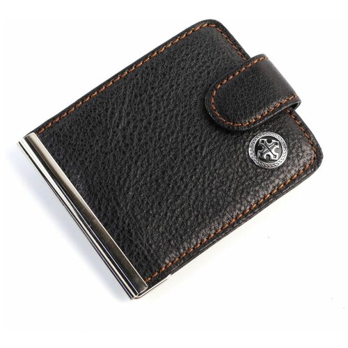 фото Мужской кожаный зажим для денег dierhoff д 7140-238/3