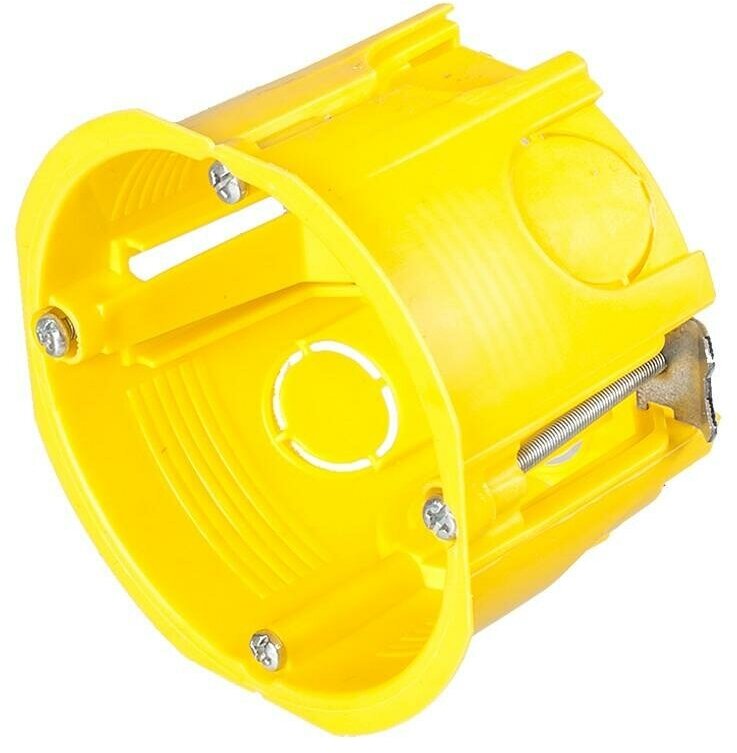 Подрозетник (скрытый монтаж) Schneider Electric IMT35150 71 46 мм желтый - фотография № 6