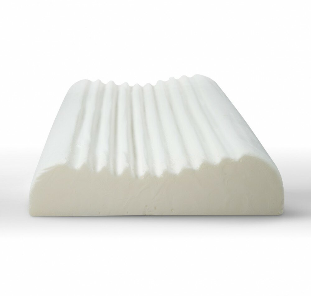 Подушка анатомическая Memory foam (пенополиуритан/трикотаж) 55х35х9,5