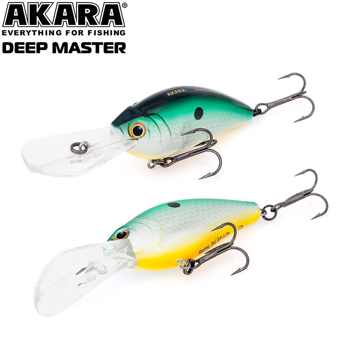 Воблер Akara Deep Master 60F 12 гр. (3/7 oz 3,5 in) A28