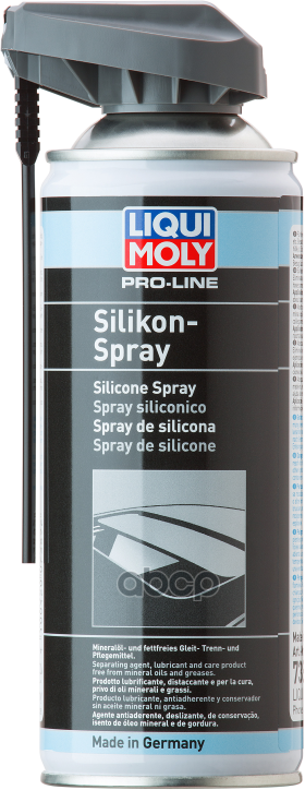 Смазка-Силикон Бесцветная Pro-Line Silikon-Spray, 400Мл Liqui moly арт. 7389