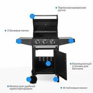 Газовый гриль MaxGrill для дома и дачи QL-01 - фотография № 4