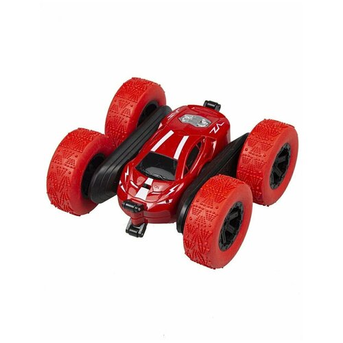 Машинка перевертыш RC Stunt Car Double Sided с пультом управления, на аккумуляторе, красный