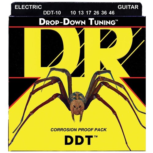 DR DDT 10 Струны для электрогитары dr ddt 10 60 drop down tuning струны для электрогитары