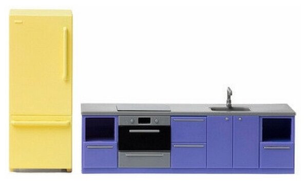 Мебель для домика Lundby базовый набор для кухни - фото №1