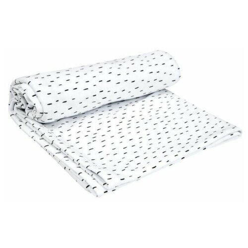 фото Пеленка (плед) двухслойная трикотажная amarobaby (soft hugs) черточки