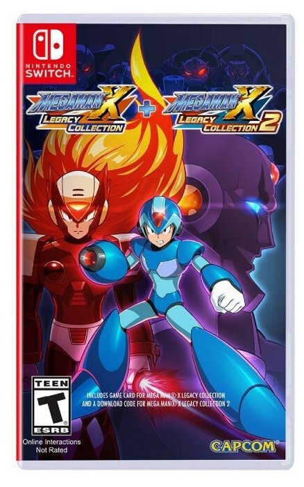 Игра для Nintendo Switch Mega Man X Legacy Collection 1+2, английский язык