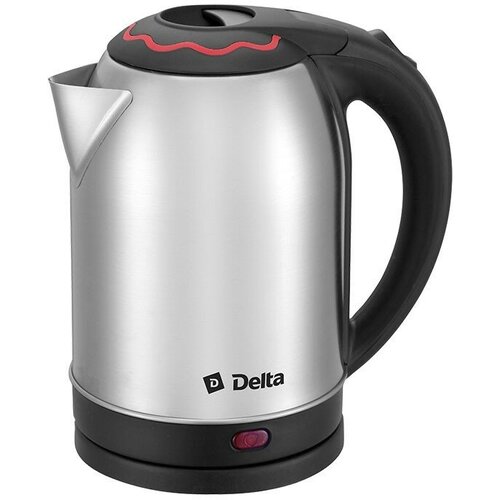 Чайник электрисеский DELTA DL-1330 2,0л, 2000 Вт, нержавейка