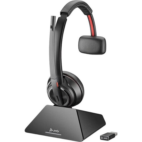 Гарнитура беспроводная моно Plantronics Savi 8210-M UC адаптер D200 USB-A 2750900₽