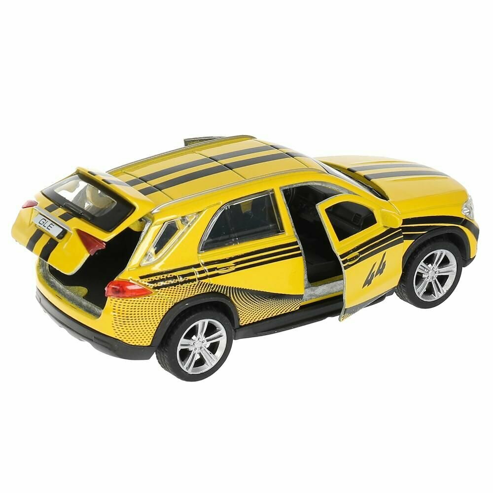Машинка Технопарк MERCEDES-BENZ GLE 2018 спорт 12 см желтый - фотография № 6