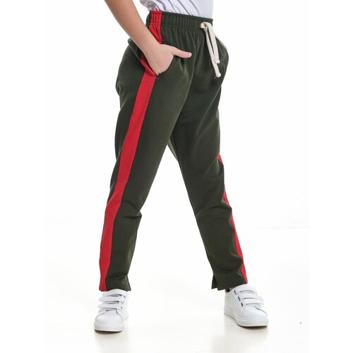 брюки джоггеры mini maxi модель 7455 цвет хаки размер 128 Брюки спортивные Mini Maxi, размер 146, хаки