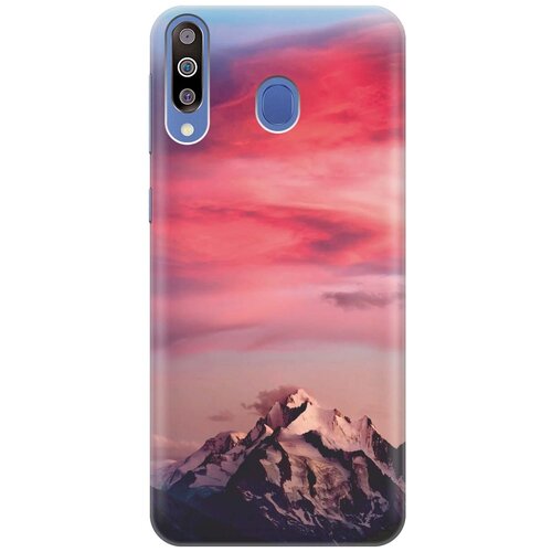 фото Gosso ультратонкий силиконовый чехол-накладка для samsung galaxy m30 с принтом "горы и небо"