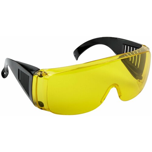 фото 12220 очки защитные желтые с дужками fit