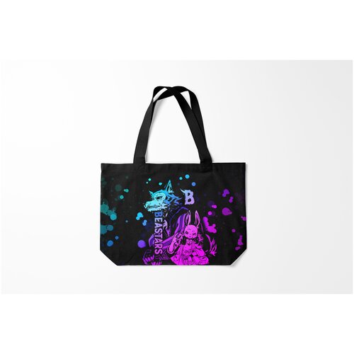 фото Сумка-шоппер / 46х35 см / аниме / beastars легоши и хару burnettie