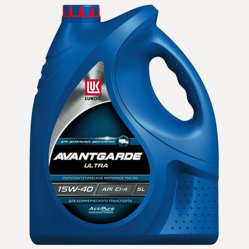 Изображение товара Масло моторное LUKOIL AVANTGARDE ULTRA 15W-40, полусинтетическое, 5 л