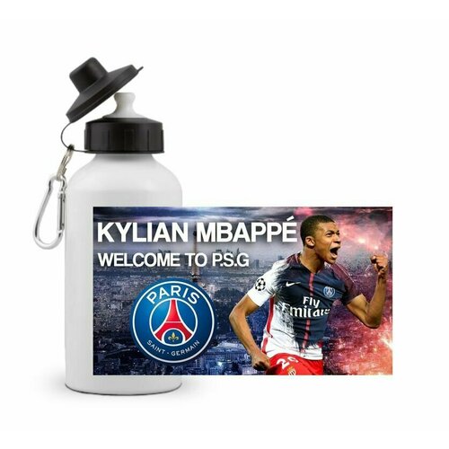фото Спортивная бутылка kylian mbappe lottin, килиан мбаппе лоттен №1 goodbrelok