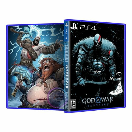 Эксклюзивная обложка для игры God of War Ragnarök №3 (PS4)