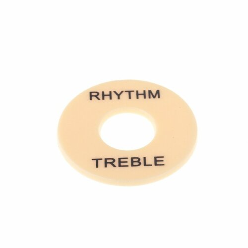 M545-5 Накладка под переключатель Treble/Rhythm, кремовая, 5 штук, Musiclily