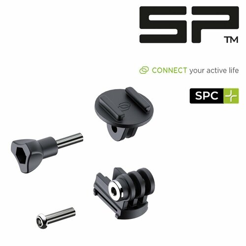 Набор переходникова для камеры/фонаря SP Connect SPC+ Camera/Light Adapter Kit ztto xm mtb bicycle handlebar black handlebar 720mm 780mm 31 8mm aluminum alloy flat bar straight thick tube 6 degree backsweep