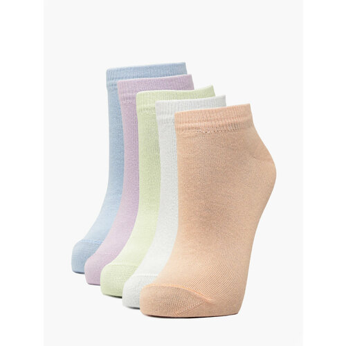 фото Женские носки vitacci, 5 пар, размер 35-38, розовый